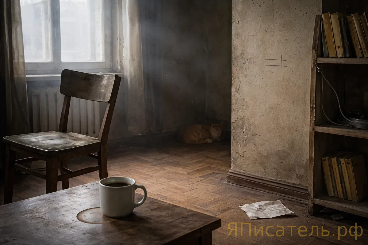 Вещи в пустой комнате — новое стихотворение в стиле Иосифа Бродского