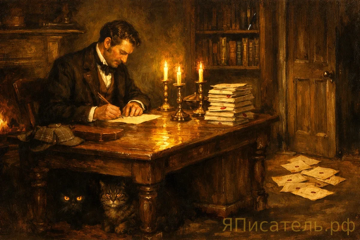 Конан Дойль писал письма Шерлоку Холмсу — как живому человеку: найдены 34 конверта