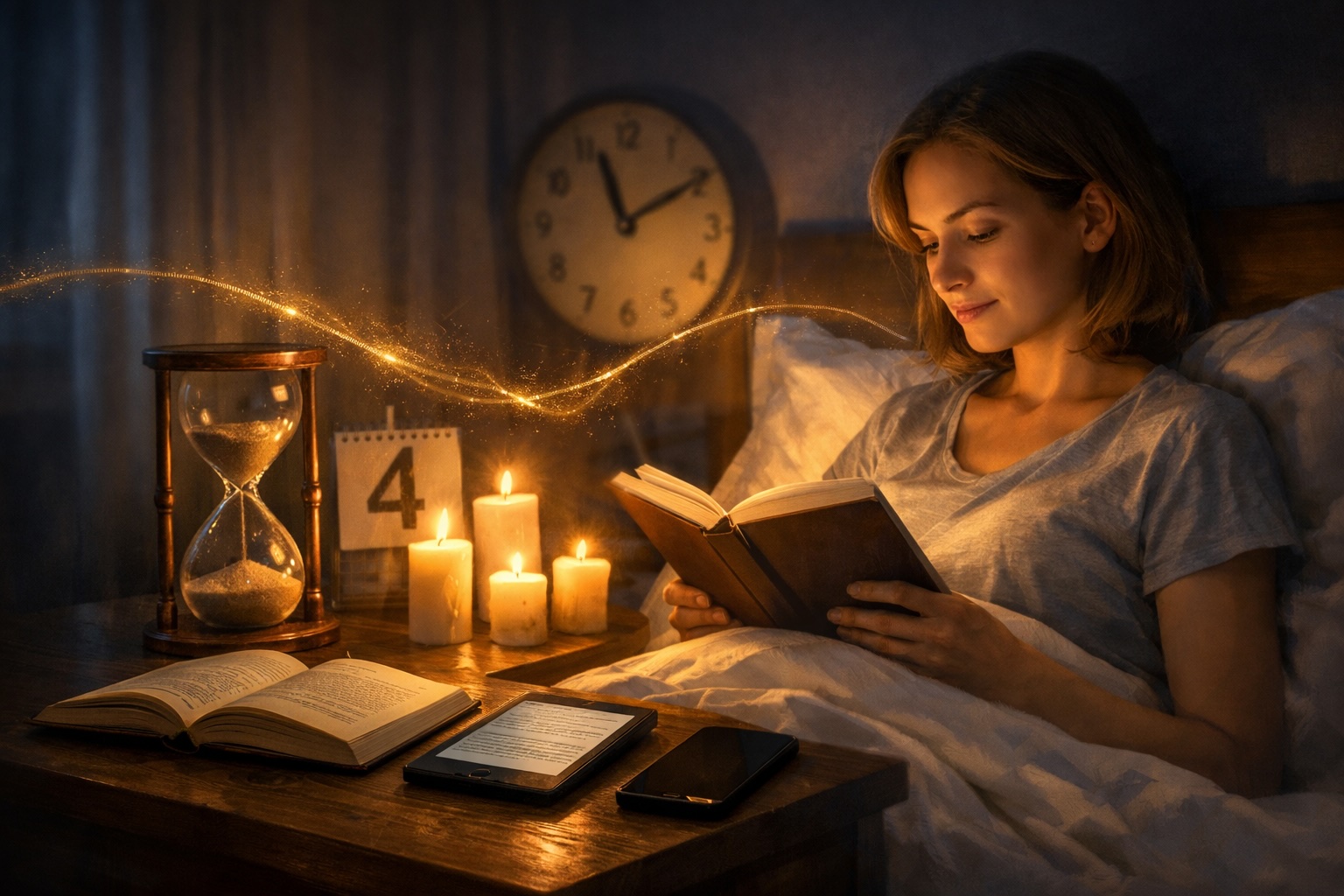 Исследование: люди, читающие перед сном, живут в среднем на 4 года дольше