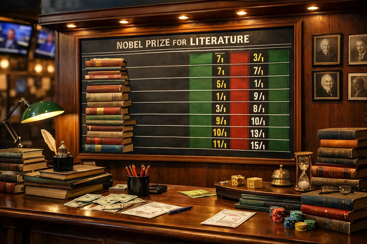 Международная букмекерская компания начала принимать ставки на литературные премии