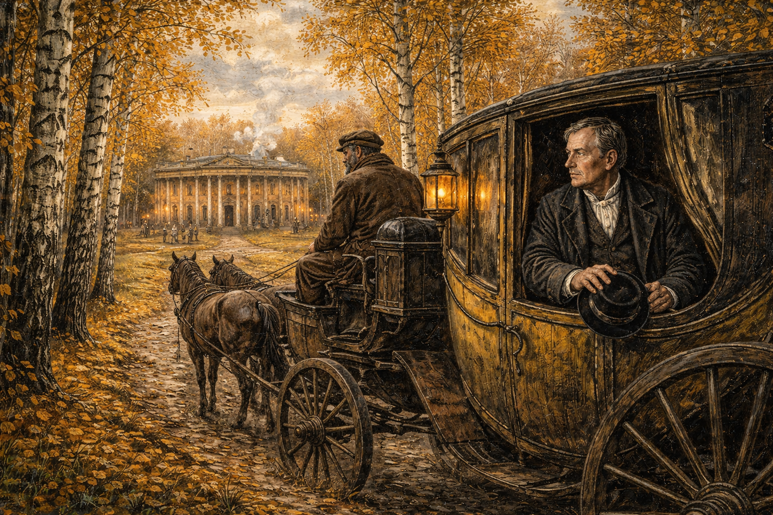 Глава девятая, ненаписанная: Возвращение Чичикова