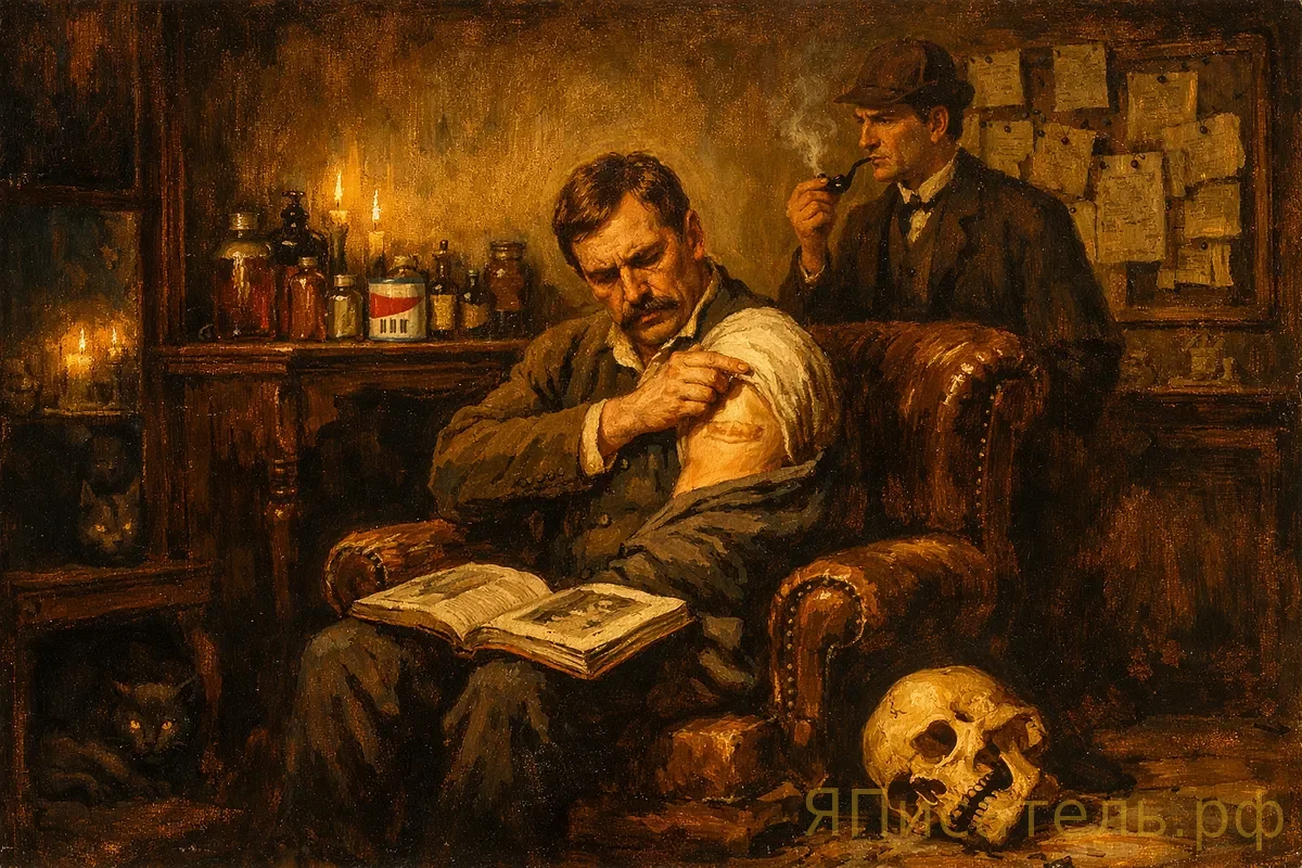 Сенсация: доктор Ватсон был ранен в плечо — но через 5 лет болела нога. Конан Дойл просто не заметил