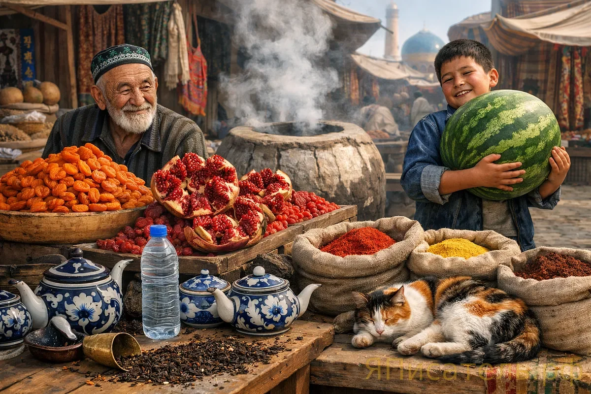 Базар в Самарканде