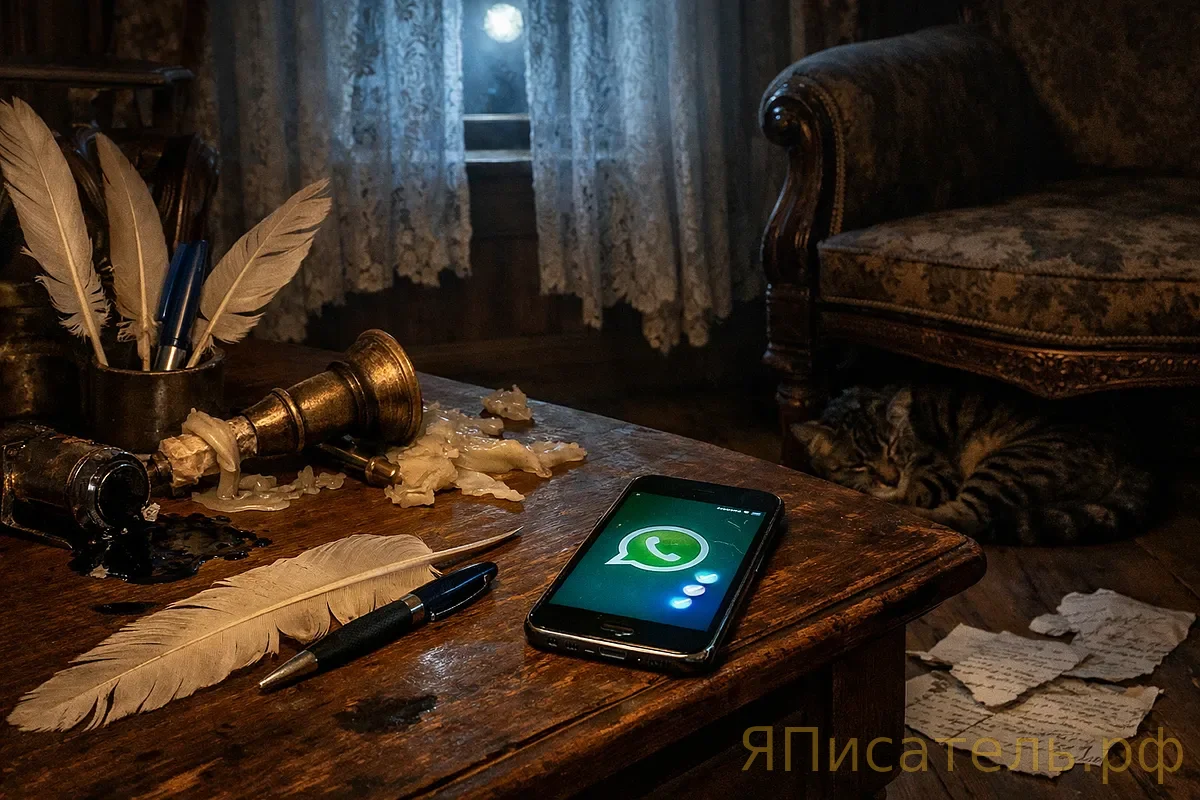 Евгений Онегин в WhatsApp: Татьяна написала письмо, а он её зафрендзонил 💌❄️