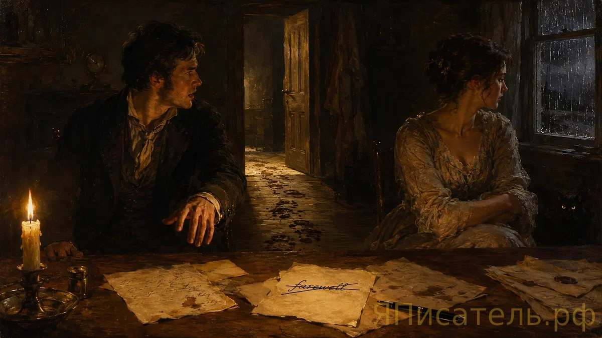 Молчание — это слово, которое герой боится произнести