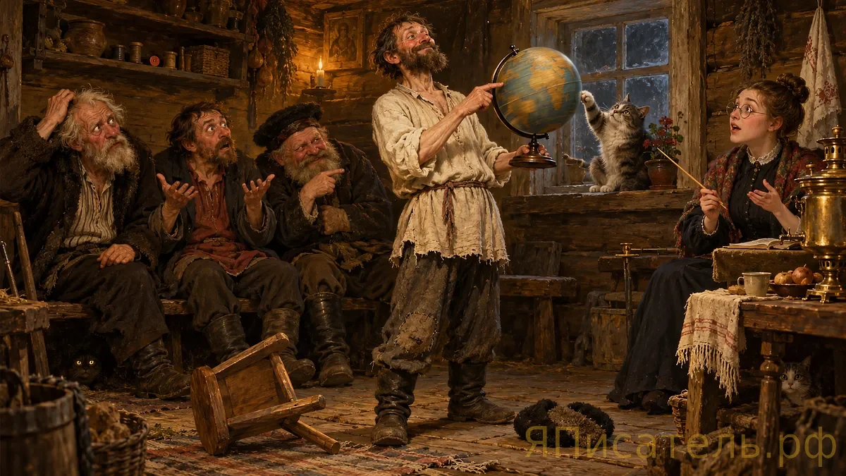 Глобус, или Как Савелий Кочкин Землю вращал