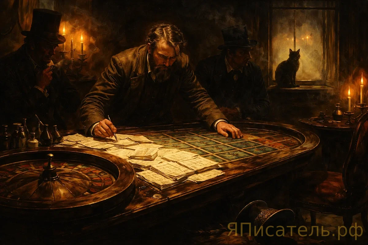 Математики МГУ доказали: рулеточные ставки Достоевского — зашифрованная схема «Братьев Карамазовых»