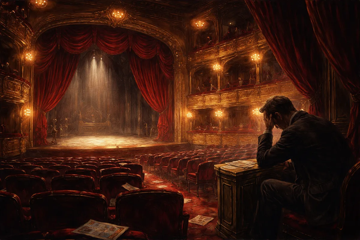 Театральный провал будущего классика