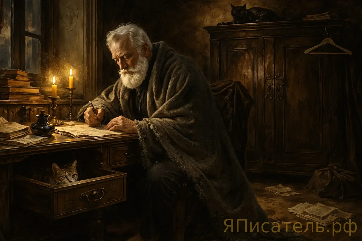 Тайна запертого гардероба писателя