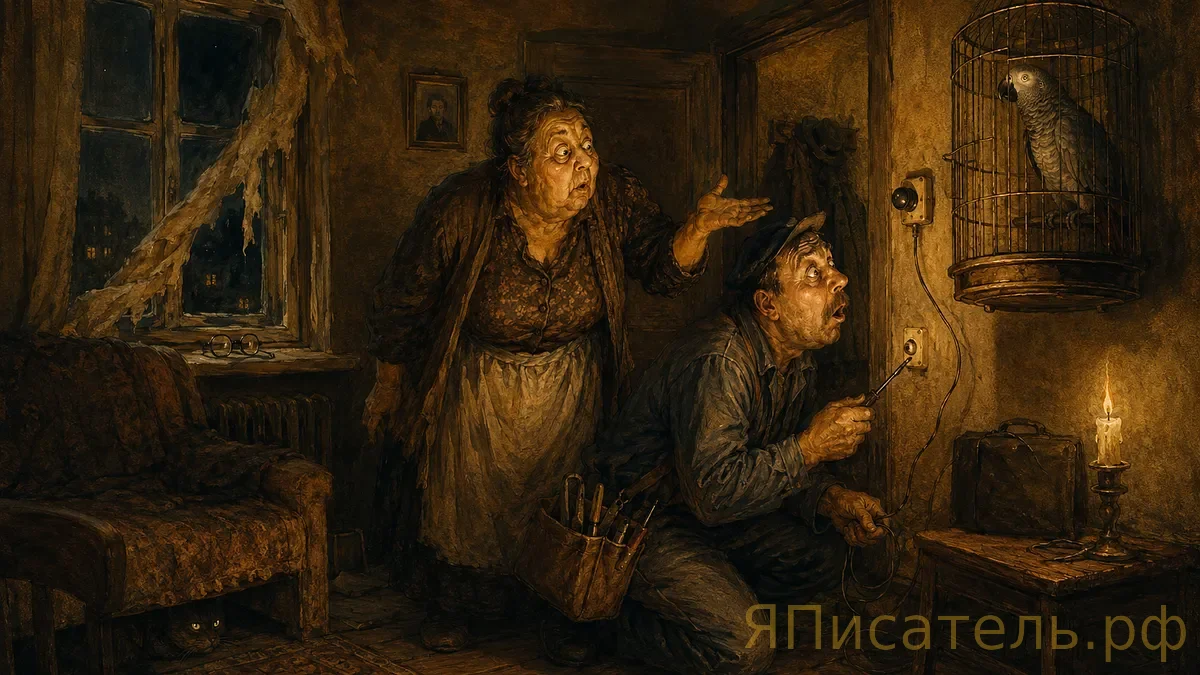 Попугай, который выключал весь дом