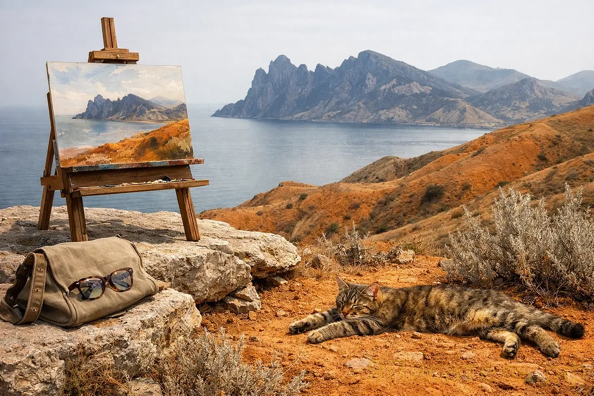 Камни Киммерии — новое стихотворение в стиле Максимилиана Волошина