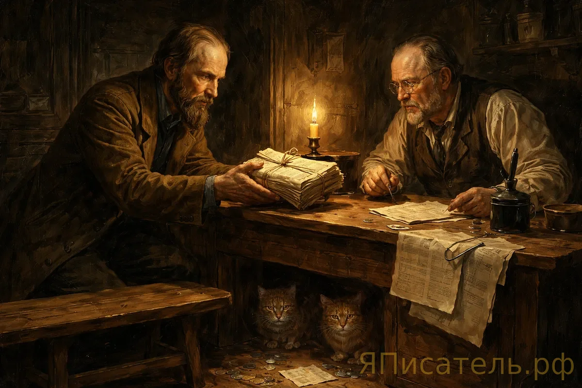 Доказательства нашлись: Достоевский заложил рукопись «Братьев Карамазовых» — расписка из ломбарда обнаружена в Петербурге