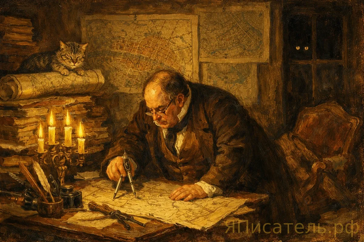 Цифровой анализ «Человеческой комедии» выявил у Бальзака скрытую карту Парижа — геометрически точную