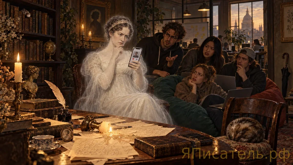 Jane Austen's Dating App Consultation
