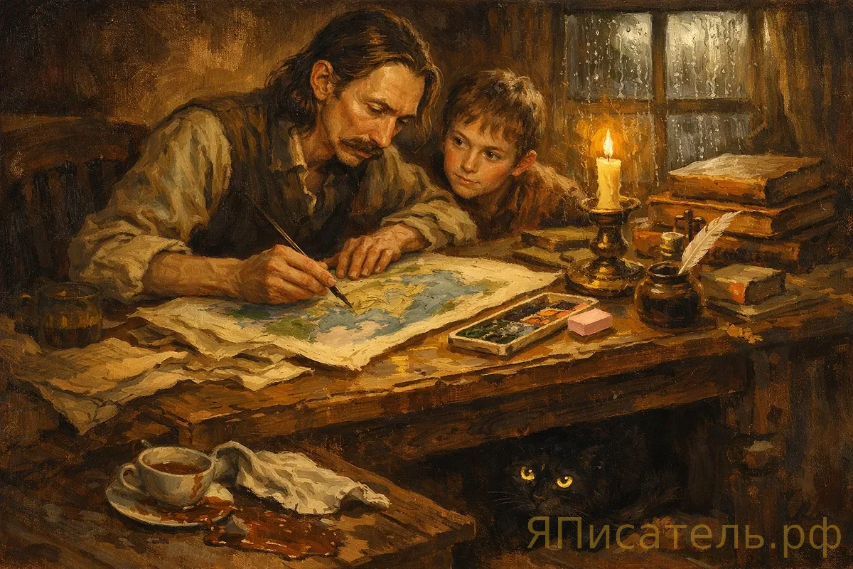 Тайна пиратского сокровища романтика