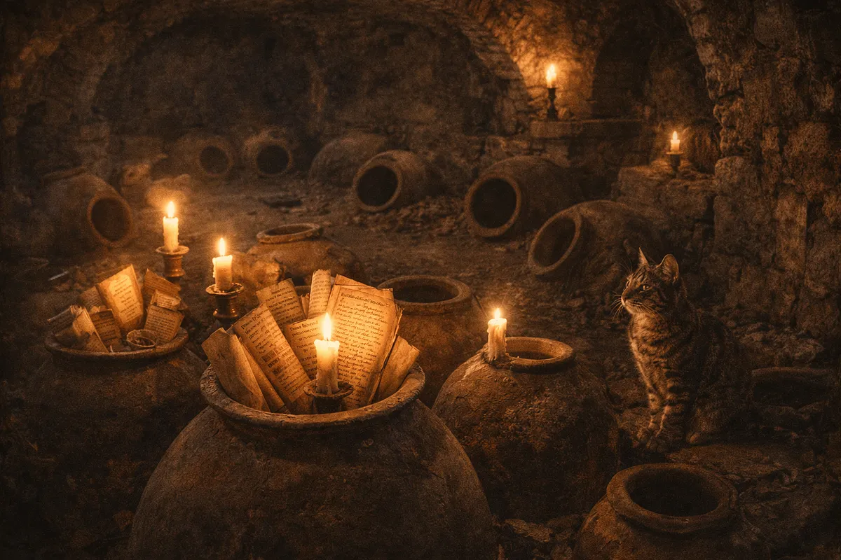 В Грузии найден винный погреб XII века, где монахи хранили книги в глиняных кувшинах — сохранилось 120 манускриптов