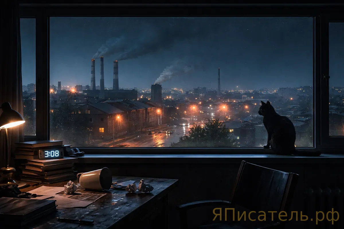 Бессонница — стихотворение в стиле Владимира Маяковского