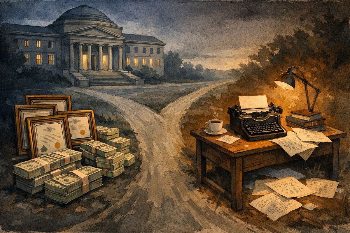 MFA в писательстве: диплом за $200 000 или билет в никуда?