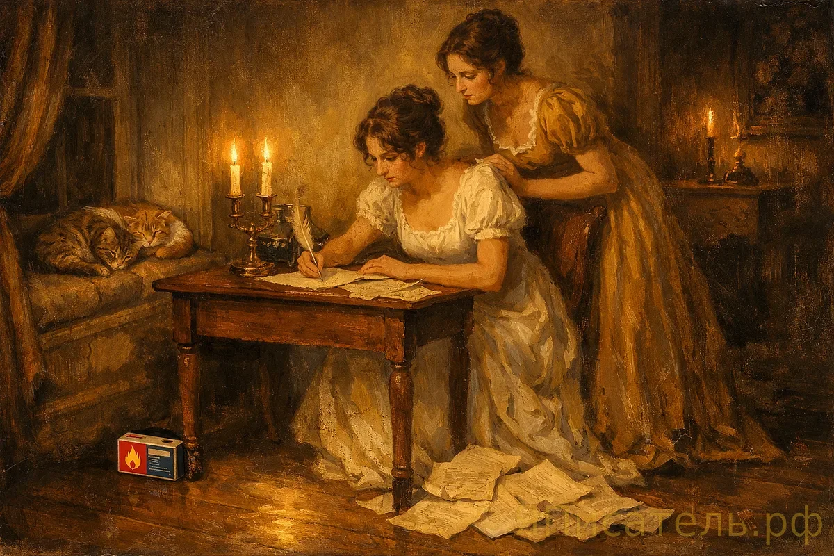 Экспертиза почерка доказала: сестра Остен переписала концовки двух романов — мы читали не оригинал