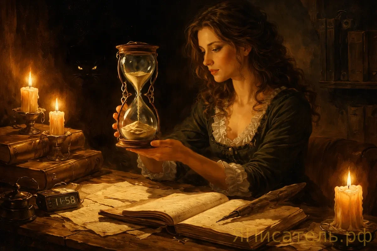 Как заставить время течь неравномерно на странице