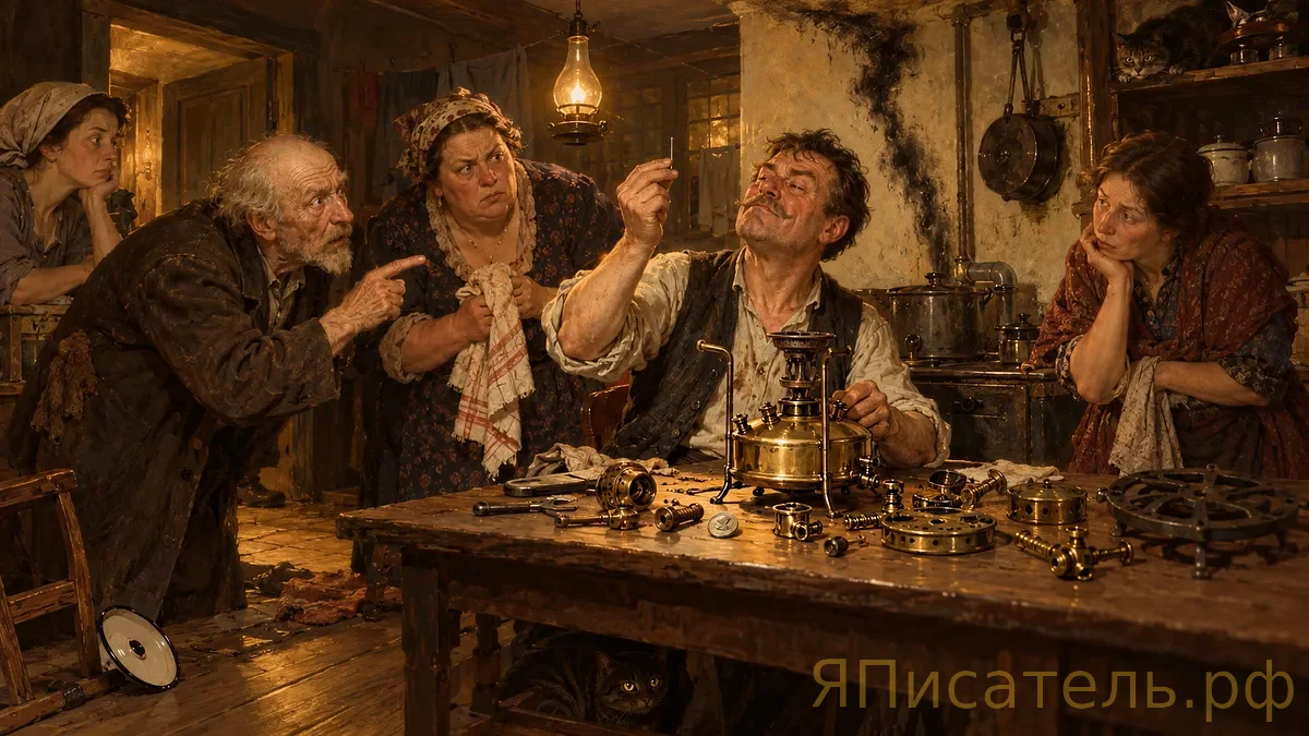 Форсунка, или Как я на всю кухню золотые руки показывал
