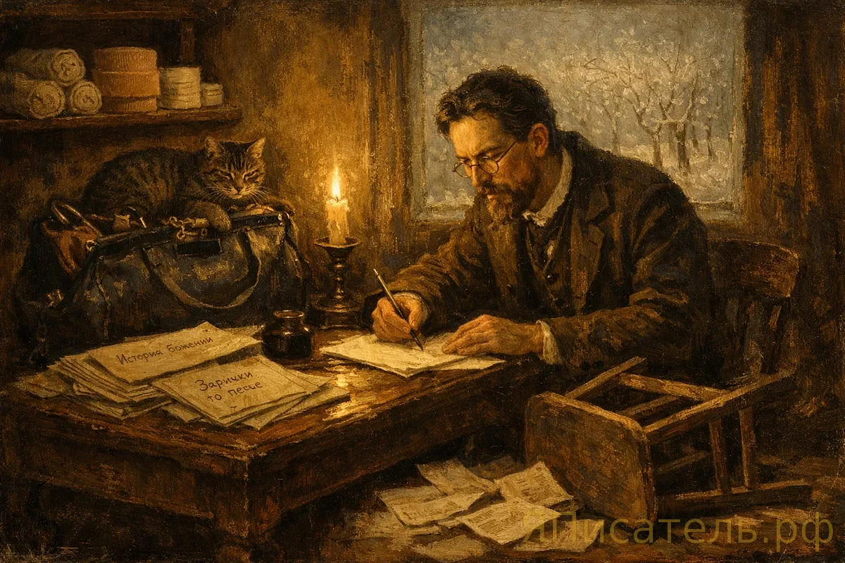 Доказательства из медархива: «Вишнёвый сад» Чехов писал по историям болезней своих пациентов