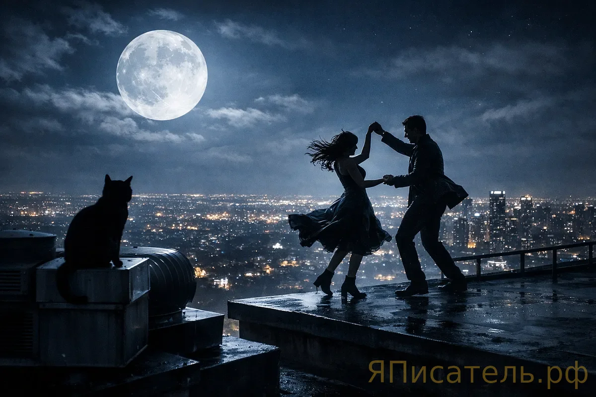 Танец на крыше