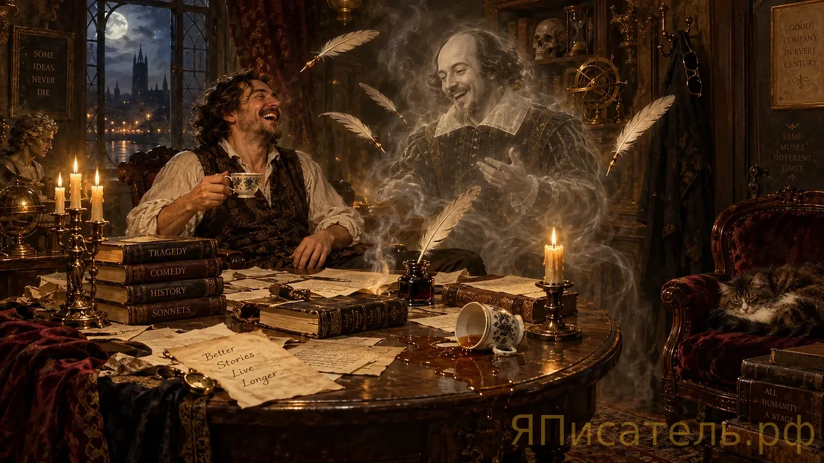 The Ghostwriter's Séance