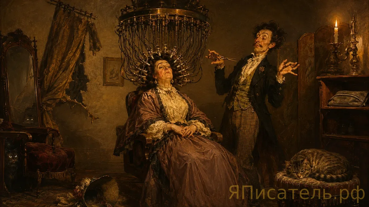 Локоны, или Как я себе на один вечер красавицу завила