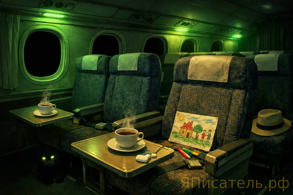 Кофе ещё горячий