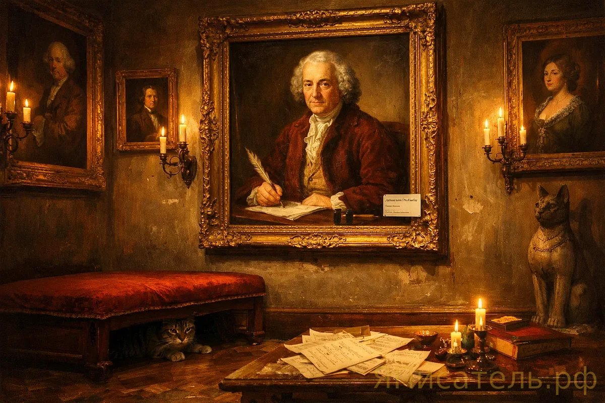 Выставка портретов русских писателей XVIII века открывается в Третьяковской галерее