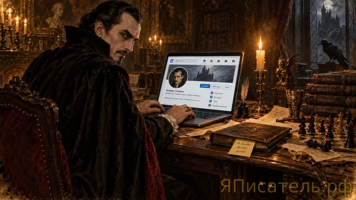 The Antagonist's LinkedIn Profile