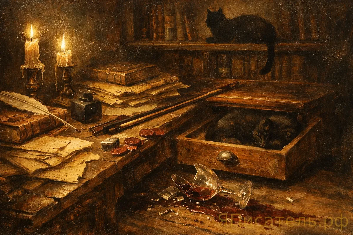 Приём «отложенного звука»: опишите событие — а потом дайте его акустику