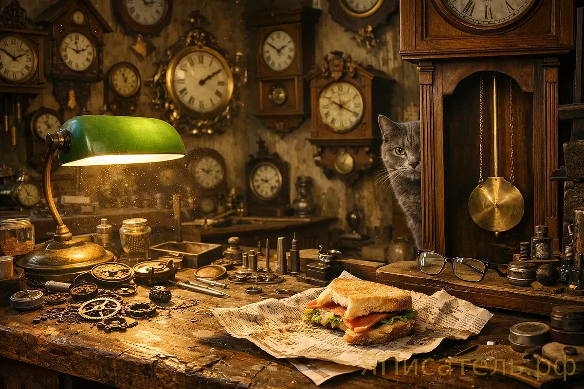 Часовщик — новое стихотворение в стиле Новеллы Матвеевой